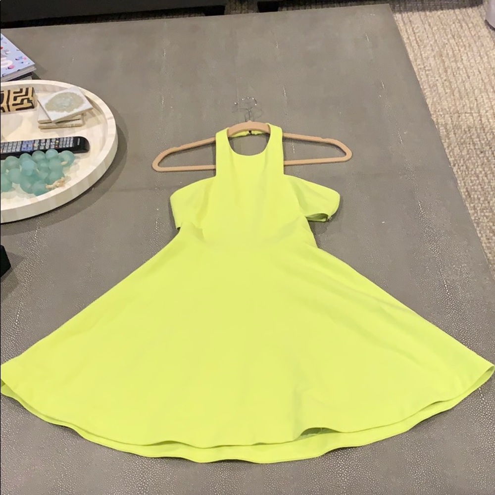 Elizabeth and James Cutout Halter Dress